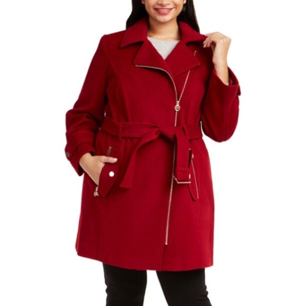 Nwt Michael Kors asymmetrical coat